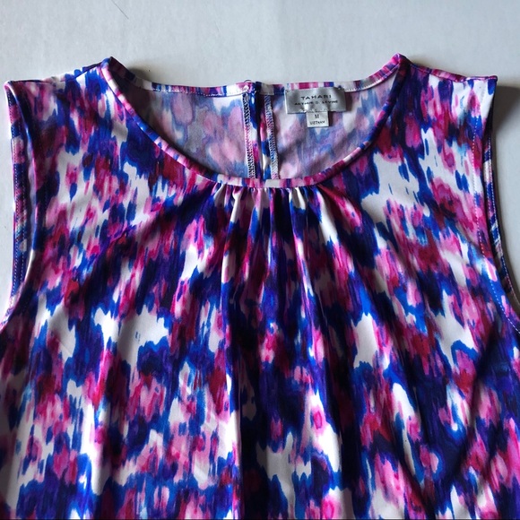 Tahari ASL Sleeveless Multicolor Top Size M - Picture 3 of 7